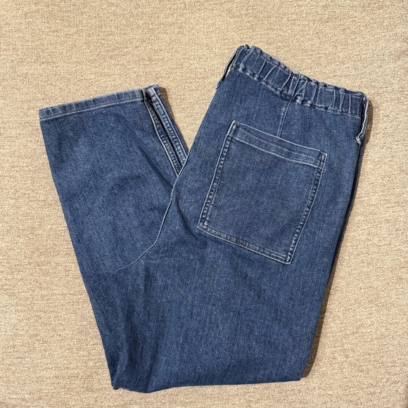 J. Crew Cotton Blend Blue Jean Pants (Size 34) - Picture 2 of 8